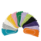 Breathable Cotton Five-Finger No Show Toe Socks