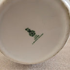 Royal Doulton Louisa bone china vase base stamp and maker mark in green