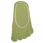 Breathable Cotton Five-Finger No Show Toe Socks