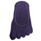 Breathable Cotton Five-Finger No Show Toe Socks