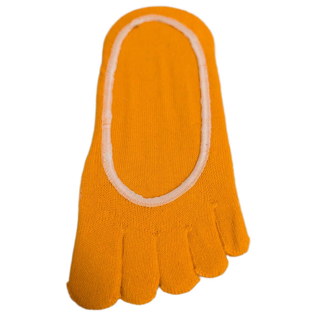 Breathable Cotton Five-Finger No Show Toe Socks