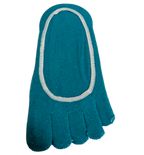 Breathable Cotton Five-Finger No Show Toe Socks