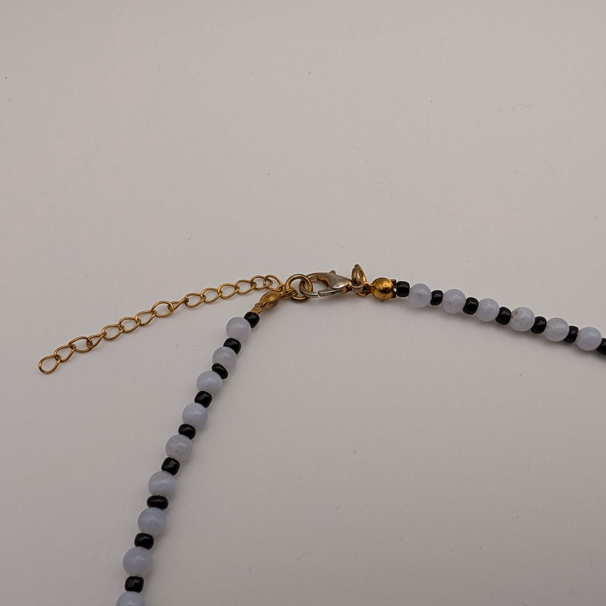 Handmade Black & Grey Queen Elizabeth II Coin-Style Pendant Choker Necklace